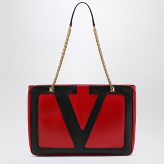 Valentino Garavani Medium Viva Superstar Bag Red/Black