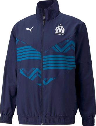 Puma Heren Prematch Olympique De Marseille FC Track Jacket (Marine)