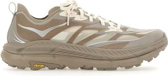 Hoka One One Mafate Speed 4 Lite - Heren - Hardloopschoenen - Grijs - 43 EU - Katoen - Fitness