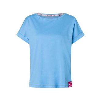 Lieblingsst&uuml;ck Lieblingsst&uuml;ck - CamilaEP T-Shirt - Dames - Tops - Blauw - Maat: XL Katoen