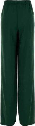 Ermanno Scervino Drawstring Polyester Trousers - Green