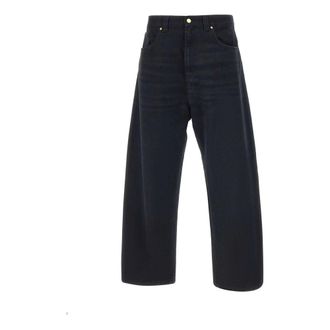 Carhartt Work in Progress Carhartt Wip, Wide Jeans, male, Black, Size: XS Brandon Pant