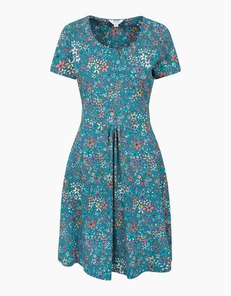 Mountain Warehouse Womens Mountain Warehouse Womens/Ladies Orchid Floral UV Dress - Blue - Size: 12