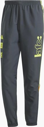 adidas Mens Lafc Logo Print Slim Track Pants - Grey - Size: 33/32/32