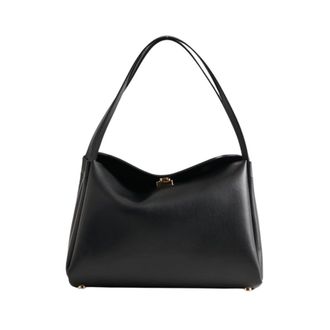 Themoirè Shoulder Bags, female, Black, Size: ONE SIZE Eudora Vegan Fabric Bag