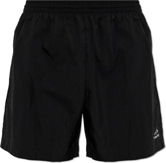 Balenciaga Logo Zwemshorts - Heren - Strandmode - Zwart - M - Polyester - Badmode