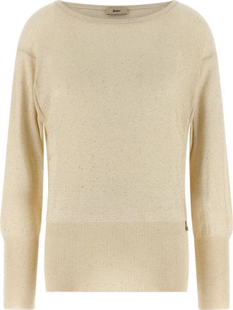 Herno Beige Viscose Womens Cardigan