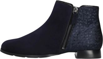 Hassia Madeira Enkellaarsjes - Dames - Enkellaarsjes - Blauw - 43 EU - Su&egrave;de - Schoenen