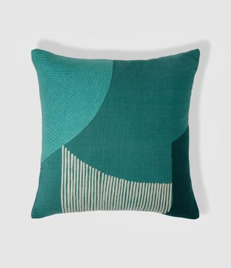 Maison Sarah Lavoine Coussin Aura Lagon