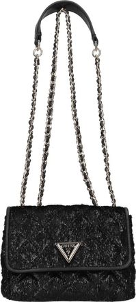 Guess Dames, Tassen, Zwart, Maat: ONE Size Leer