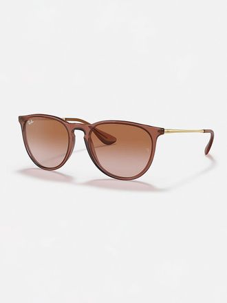 Ray-Ban Erika 0RB4171 Transparent Light Brown Sonnenbrille grau