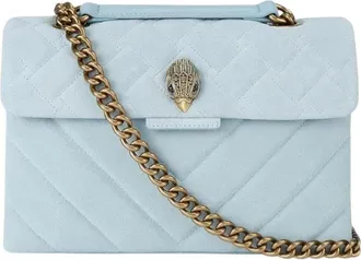 Kurt Geiger Mujer, Bolsos, Azul, Talla: ONE Size