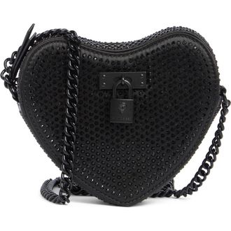 Kurt Geiger Brixton Heart Crossbody Bag in Black at Nordstrom Rack