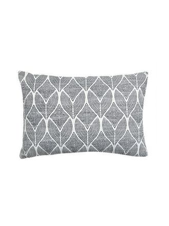 Anaya with Love Cool Tropics Indoor Outdoor Pillow in Black at Nordstrom, Size 2Ft 0In X 2Ft 0In