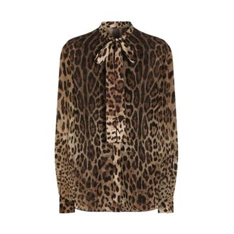 Dolce & Gabbana Shirts - female - Dolce & Gabbana - Shirts - Brown - M - Blouses & Shirts