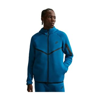 Nike Tech Fleece Full-Zip Windrunner Hoodie - male - Nike - Outdoor - Blue - 2XL - Sport
