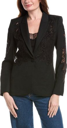 L'agence Clementine Lace Applique Blazer