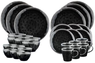 Bj&ouml;rn Borg Juego de vajilla MOON - 30 Piezas - Tinta