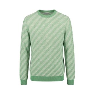 Malo Jersey de Cuello Redondo - Knitwear - Hombre - Verde - 3XL