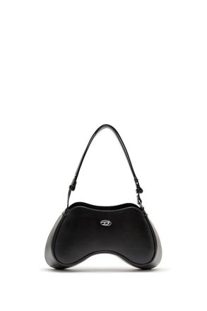 Diesel Black Leather Shoulder Bag