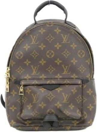 Louis Vuitton Pre-owned Monogram Rugzak - Dames - Vintage Rugzakken - Bruin - ONE Size - Vintage