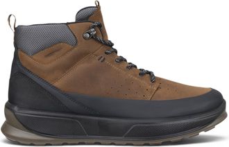 Ecco Ecco Mens Waterproof Black Tan Leather Outdoor Walking Boots - Byway 2.0 - Size EU 40