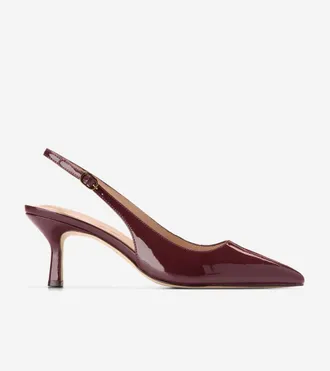 Cole Haan Womens Hansell Slingback Pumps - Red Size 5.5