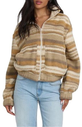 Billabong First Light Faux Shearling Jacket in Continuity at Nordstrom, Size X-Small