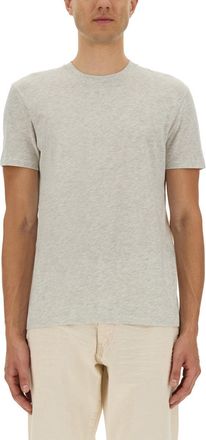 Tom Ford Melange Cotton Blend T-Shirt-Uomo