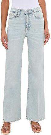 7 For All Mankind Modern Dojo Tailorless Womens Jeans Frosted Lotus : 28 32, Cotton/Denim/Elastane
