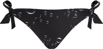 Vilebrequin Bikini Broekje met Strikjes aan de Zijkant Bubble 3D - Dames - Bikinis - Zwart - L - Badmode
