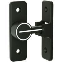 OEM Cerradura Corredera Iluminada De 90 Grados, Cerradura De Gancho Abatible De 90 Grados, Con Pestillo Antirrobo, Apta Para Puertas Y Ventanas. - Crezuo