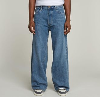 G-Star Mens G-Star RAW Long Pocket Loose Jeans - Navy - Size 31W/32L