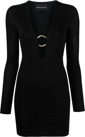 Louisa Ballou Short Kleedjes - Dames - Korte kleedjes - Zwart - L - Kleedjes