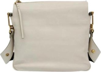 Chlo&eacute; Pre-owned Leather Schoudertas - Dames - Vintage Schoudertas - Wit - ONE Size - Leer - Vintage
