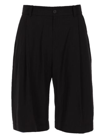 STUDIO NICHOLSON Cotton-Linen Shorts