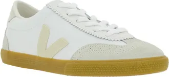 Veja Unisex Sneakers Volley Low Top White Canvas Trainers