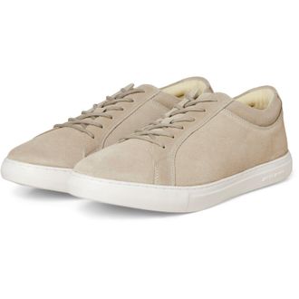 Jack & Jones Jack & Jones Galaxy Suede Mens Plaza Taupe Trainers - Size UK 12