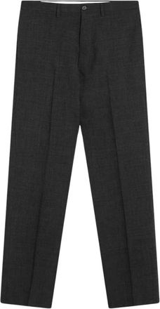 Prada Pantalone Regolare - Heren - Chinos - Grijs - S - Wol - Broeken
