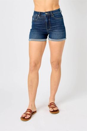 Judy Blue High Waist Cool Denim Shorts In Blue