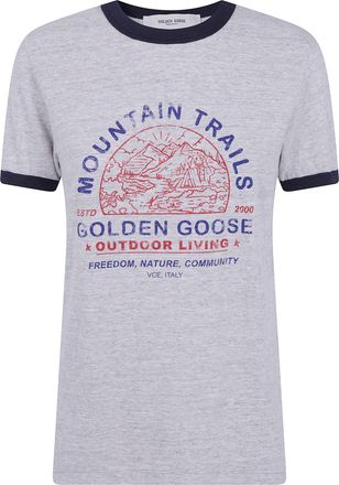 Golden Goose T-Shirt Slim Long Journey Ws