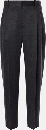 The Row Richelle cashmere straight pants