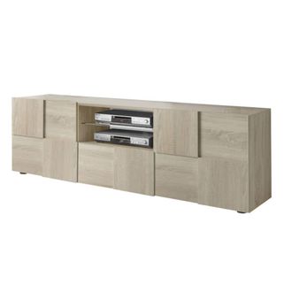 Aquadesign Mueble tv en melamina roble