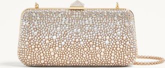Valentino Garavani Carry Secrets Rhinestone Minaudiere Wo