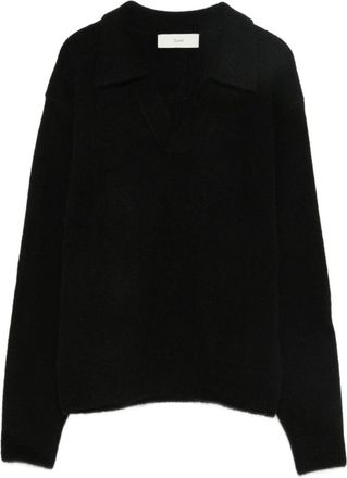 Dunst Wool Blend Polo Sweater-Donna