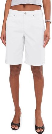 NYDJ Lilly Shorts Womens Jumpsuit & Rompers One Piece Optic White : 12, Cotton/Elastane/Polyester