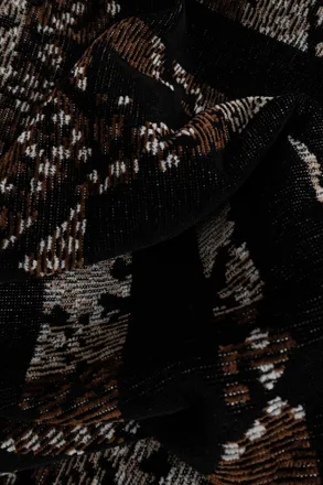 Moschino Beach Towel, Womens, Black