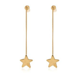 Jil Sander Earrings, female, Yellow, Size: ONE SIZE Long Earrings