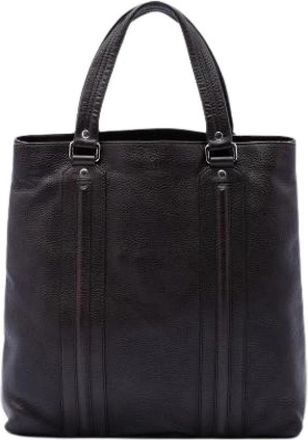 Gucci Pre-owned Tote Bag - Dames - Vintage Shopper - Bruin - ONE Size - Leer - Vintage