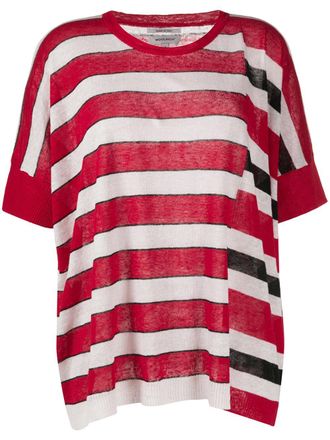Woolrich Gestreepte top - Rood